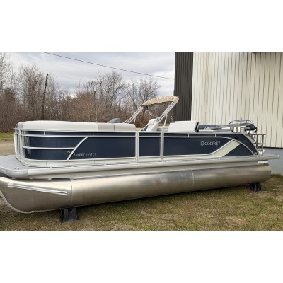 2026 Godfrey SW2286DT Party Barge - Pacific/White